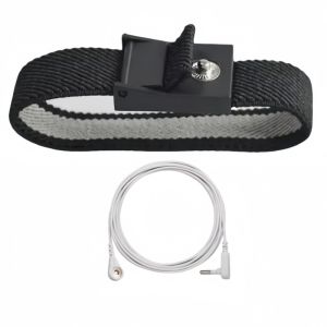 Adjustable Conductive Grounding Wristband 4.5m Flexible Cable Portable Wearable Strap for Energy Boost Daily Home Use