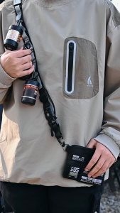 CampBoost SHINETRIP Modular Lanyard Belt Straps Buckle Carabiner Camping Rope Paracord Rope Camping Organizer