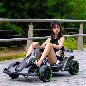 BONINGYU | Electric Rechargeable 4-Wheel Ride-on Remote Control Childrens Go-Kart