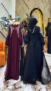 ZIFA FASHION // COD // ELISA DRESS+HIJAB SEGI 4 // GAMIS CRUTY BORDIR KEKINIAN // GAMIS SET TERBARU // ABAYA BORDIR BESTSELLER // ARABIAN WARNA POPULER 2025 // GAMIS LEBARAN 2025 SIAP KIRIM // READY SIZE M L XL XXL JUMBO BISA PAKAI // *AR
