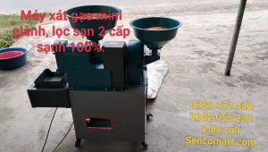 Cty cung cấp số 1 các loại máy xát gạn nghiền bột mini có lọc sạn