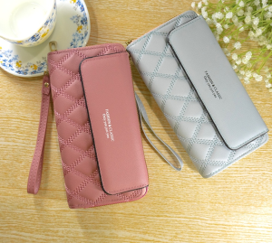 Dawaar Dompet Pendek Pemegang Kad Wanita ( Hollow OO Womens Multi-slot Card Coin Zip Short Purse ) 12W6