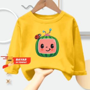 Baju anak usia 1-12 tahun Melon Usia 1-12 tahun lengan panjang