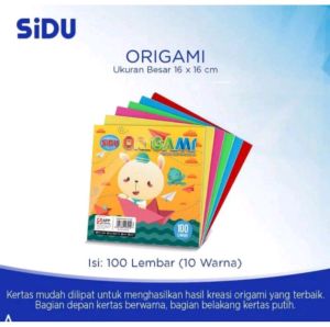 Kertas Lipat Origami Sidu Isi 100 Lembar