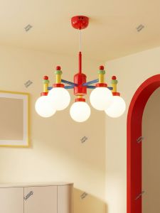 Colorful Nordic Style Childrens Room Pendant Light