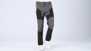 TRVLWEGO Men Hiking Camping Pants Wear-Resistant Quick Dry Anti-UV Pant Waterproof Elastic 5XL Climbing Trekking Summer Trousers