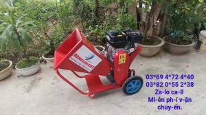 Máy Băm Cành Cây Di Động Máy Băm Tàu Dừa Tại Bến Tre