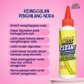 Cairan pembersih penghilang noda saos kecap pada pakaian kain baju seragam celana dan kain lainnya. 