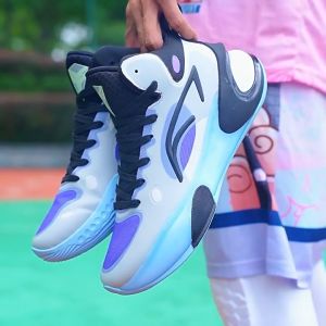 FUNLALA Original Quality Spike Basketball Shoes: Men Fashion Trainers & Outdoor Sneakers