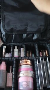 CEPAT Biutte.co Tas Kosmetik Tempat Makeup / tas Organizer make Up kosmetik Multifungsi 25.5x23x9.5cm Serbaguna waterproof Untuk Traveling / Aesthetic