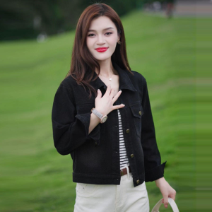 French Design Retro Short Jean Jacket