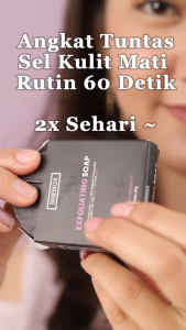Sabun Exfoliating Soap Dark Spot Treatment Shenox Skincare Resmi BPOM Sabun Untuk Flek Hitam Membandel Bekas Jerawat Melasma Dan Noda Bintik Hitam