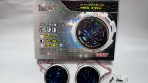 NEW COD Tiaoping 2 PCS Speaker Pintu Mobil Mini Dome Tweeter Treble Audio Stereo Sound 130W TP-066
