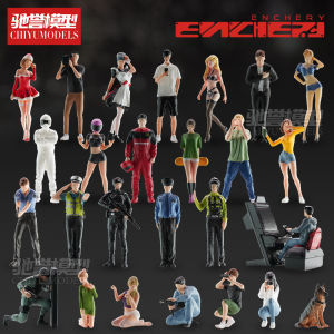 Miniature Enchery1:64 Car Model Doll Scene Props Miniature Figures Photography Props Resin Material Collectible Toys for Teens