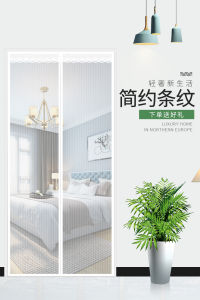 Curtain Magnetic High End Summer Mosquito Proof Home Use Magic Tape No Punching Living Room Bedroom Partition Curtain