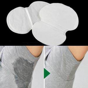 100 PCS Disposable Underarm Sweat Guard Pad Armpit Sheet Liner Dress Clothing Shield Deodorants Underarm Sweat Pads