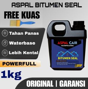 Aspal Cair Emulsion 1kg Extra Kental Pelapis Anti Bocor Dan karat