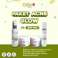 Orlin Beauty Paket Acne Glowing Platinum 4in1 Mencerahkan Wajah Kulit Sensitif Bekas Jerawat Flek Hitam Skincare BPOM. 