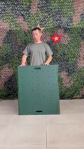Steel-Plastic Folding Bed