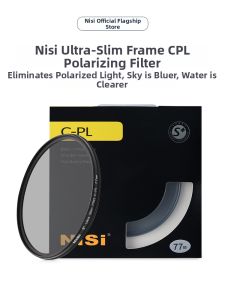 Nisi | Slim CPL Polarizing Filter for Mirrorless Camera