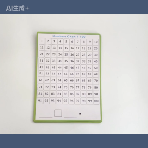 10 Sheets Math Hundred Boards Double Sided White Boards Number 1-100 Chart Easy to Write Consecutive Number Counting Chart for Kids Classroom Homeschool School Supplies