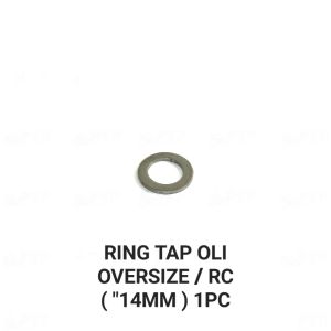 Ring Tap Oli RC "19 (Harga Per 1 PCS) - Ring Reng Plat Baut Tap Oli Oil Bawah Baut 19 Kunci Aluminium Almini Oversize Lubang 14 mm M14 Binter Mercy Benely