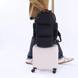 BANGE Scorch Backpack Bag Water Resistant Anti-theft TSA Lock USB Magnetic Bagpack Laptop Protection Beg Galas Belakang