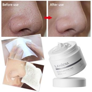 LANBENA Blackhead Removing Nose Strips and Pore Minimizing Serum Set Nose Mask