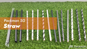 Black Plastic Straight Straws for Hot & Cold Drinks - Versatile Durable Food-Grade Disposable Straws