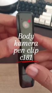 Camera Mini Clip-On Kamera Saku Pocket Klip C181 Full HD 1080P Hidden Spycam Perekam Vidio Audio USB Digital Voice Recorder Spy Camera Button Tombol Camera Pengintai Pengawas Detektif Mata mata Rahasia Tersembunyi Unik Kecil Murah Terlaris Original