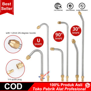 Semprotan Cuci Mobil Stick Gun Nozzle/High Pressure Car Washing Extension Wand Rod Nozzle/Jet Cleaner Extension Nozzle
