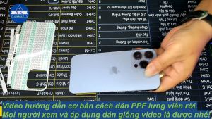 Dán lưng viền rời PPF  iP 12  đến 15 PRO MAX  miếng dán dán chuẩn từng chi tiết full từng lỗ loa bảo vệ máy toàn diện