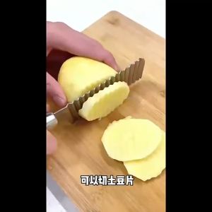 Wave Knife For Shredded Potatoes Stainless steel wire cutter Creative multifunctional potato cutter for cutting shreds
