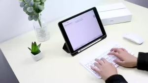 Ultra-Slim Bluetooth-compatible Keyboard Portable Mini Wireless Keyboard for iPad iPhone Tablet Phone Smartphone iOS Android Win