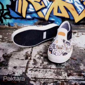 Sepatu Sneakers Slip On ZVS Paktara