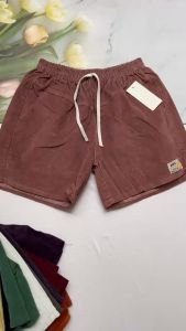 Quần đùi nữ freesize từ 42kg-46kg chất nhung mềm Lưng Thun co giãn - quần nhung nữ - quần đùi nhung nữ - QG59