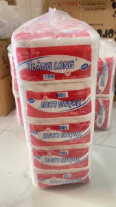 COMBO 2 CÂY 20 GÓI GIẤY RÚT QUÁN ĂN HOÀNG LONG 2.3 KG - GIẤY RÚT TRẮNG KHÔNG BỤI