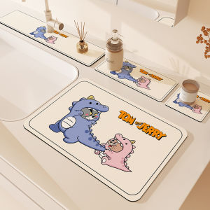BEIAISI | Water Absorption Pad for Bathroom Countertop Sink Edge Kitchen Faucet