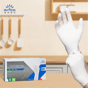 Intco | Thick Durable Anti-slip Waterproof Oil-resistant Kitchen Gloves