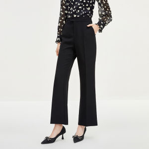 Koradior | Elegant Business Light Slim-fit Flare Trousers