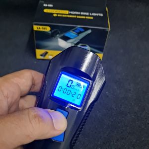 CLEARANCE Waterproof Bicycle LED Light With Horn Bicycle Front Light Bike Speedometer 5 IN 1 Outdoor Cyling Light Lampu Basikal