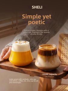 SHELI | Luxurious Creative Nordic Style Glass Tumbler