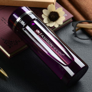 Double Layer Tempered Glass Water Cup Womens Style Creative Personal Simple Japanese Office Tea Brewing High End Mens Business Cup