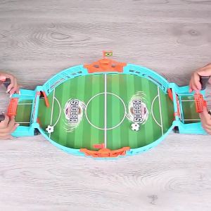 Large Football Table for Two Players Comitive Battle Tabletop Game Educational Leisure Interactive Soccer Table Toy Wholesale