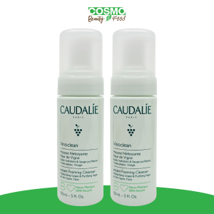 Caudalie Vinoclean Instant Foaming Cleanser 2x150ml [Vegan]