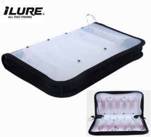 Portable Squid Bait Bag Octopus Egi Hook Storage Box Fishing Hard Lure Protective Cover Double Sided Squid Jig Hook bag Sea Tool