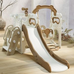 Indoor Multifunctional Slide Climbing Frame