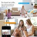 Camera IP Wifi 3MP Giám Sát Ngoài Trời Không Dây Với Zoom Kỹ Thuật Số 4X Camera Quan Sát An Ninh Tầm Nhìn Ban Đêm Phát Hiện Con Người Âm Thanh Hai Chiều Màu Trắng. 