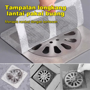 Disposable Floor Drain Stickers Kitchen Bathroom Sewer Anti-Blocking Filter for Hair Home Cleaning Supplies