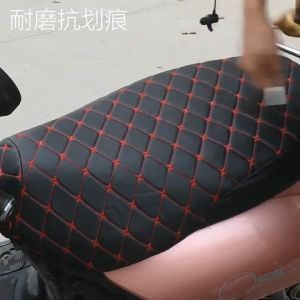 Waterproof Leather Motorcycle Seat Cover Anti Scratch Easy Clean Motor Seat Cushion Protector for Mio Honda Click Keeway BeAT XRM 125